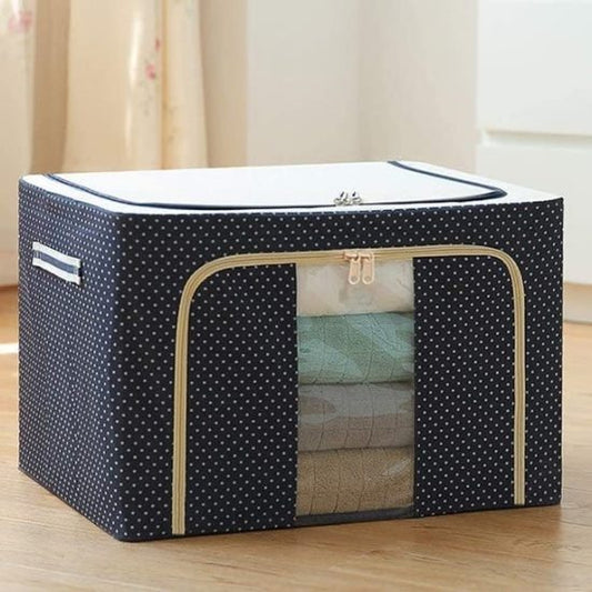 66L Foldable Storage Bag with Steel Frame Travelling Bag