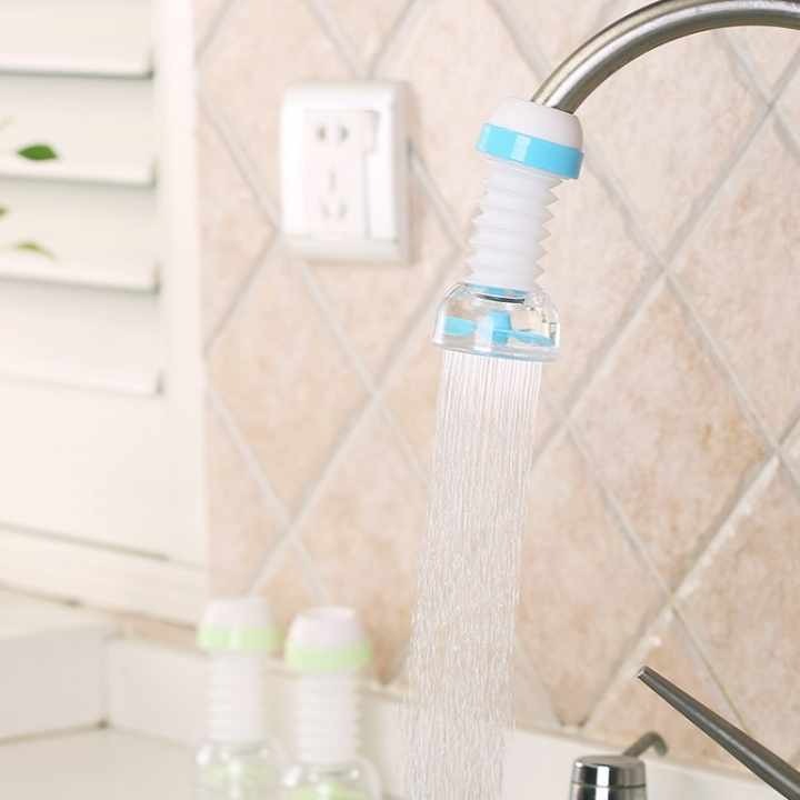 Rotatable Kitchen Faucet Nozzle Water Saving Shower Head Filter