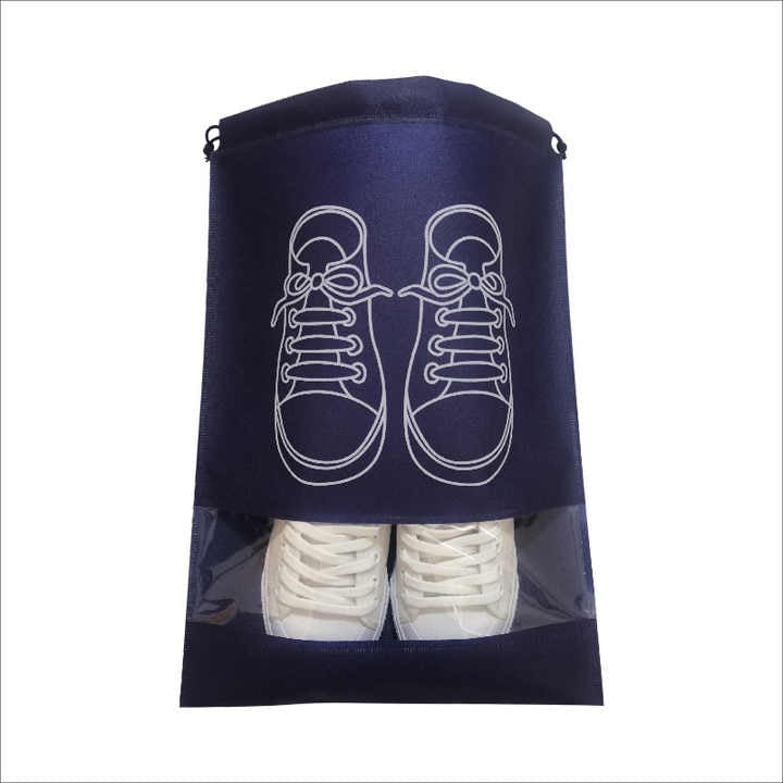 Shoe Storage Bags Non-Woven Travel Shoe Organizers Pack of 10